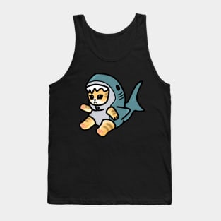 Shark Cat Tank Top